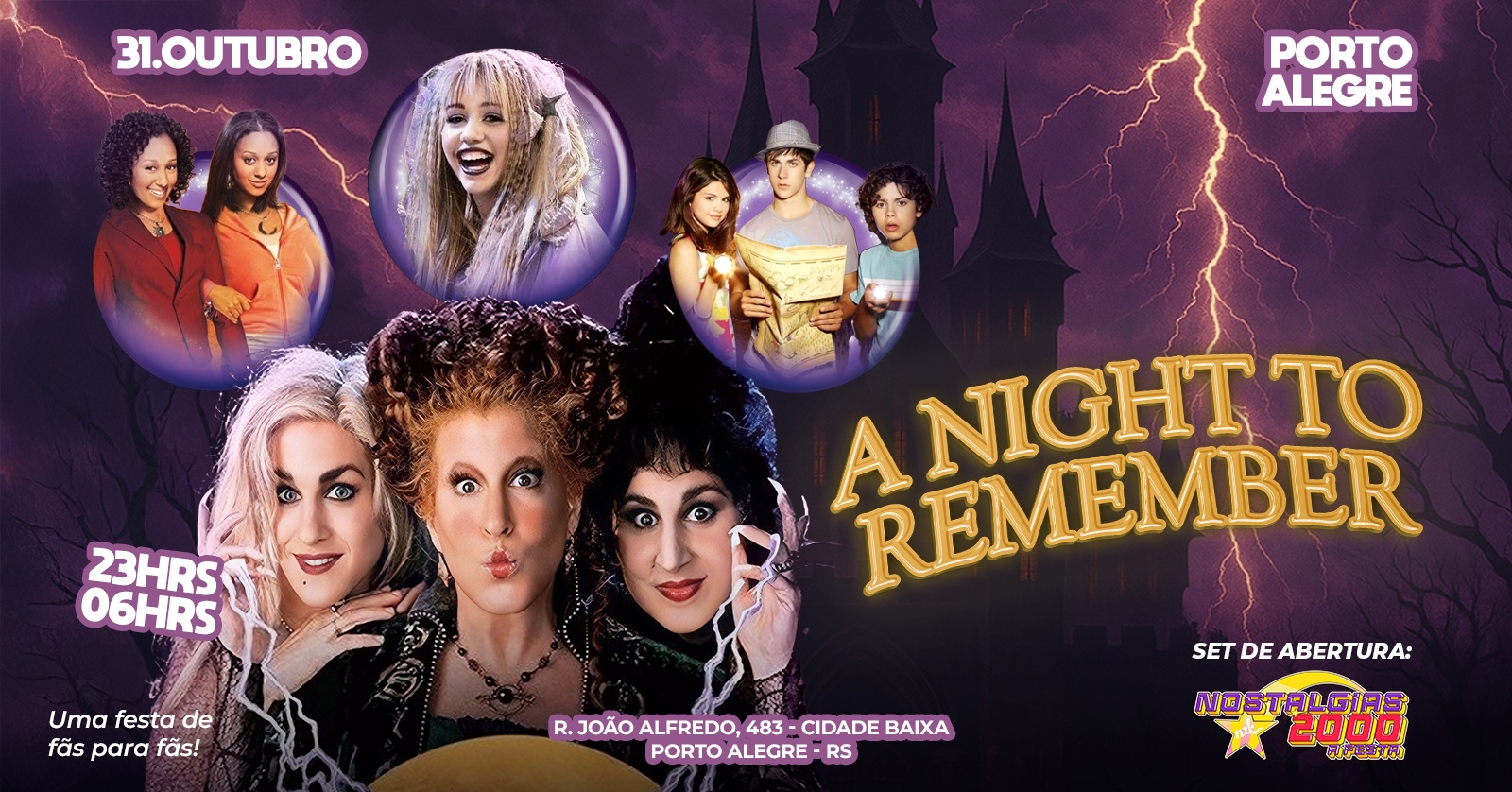 Halloween A Night To Remember - Edição PORTO ALEGRE - Rua João Alfredo, 483