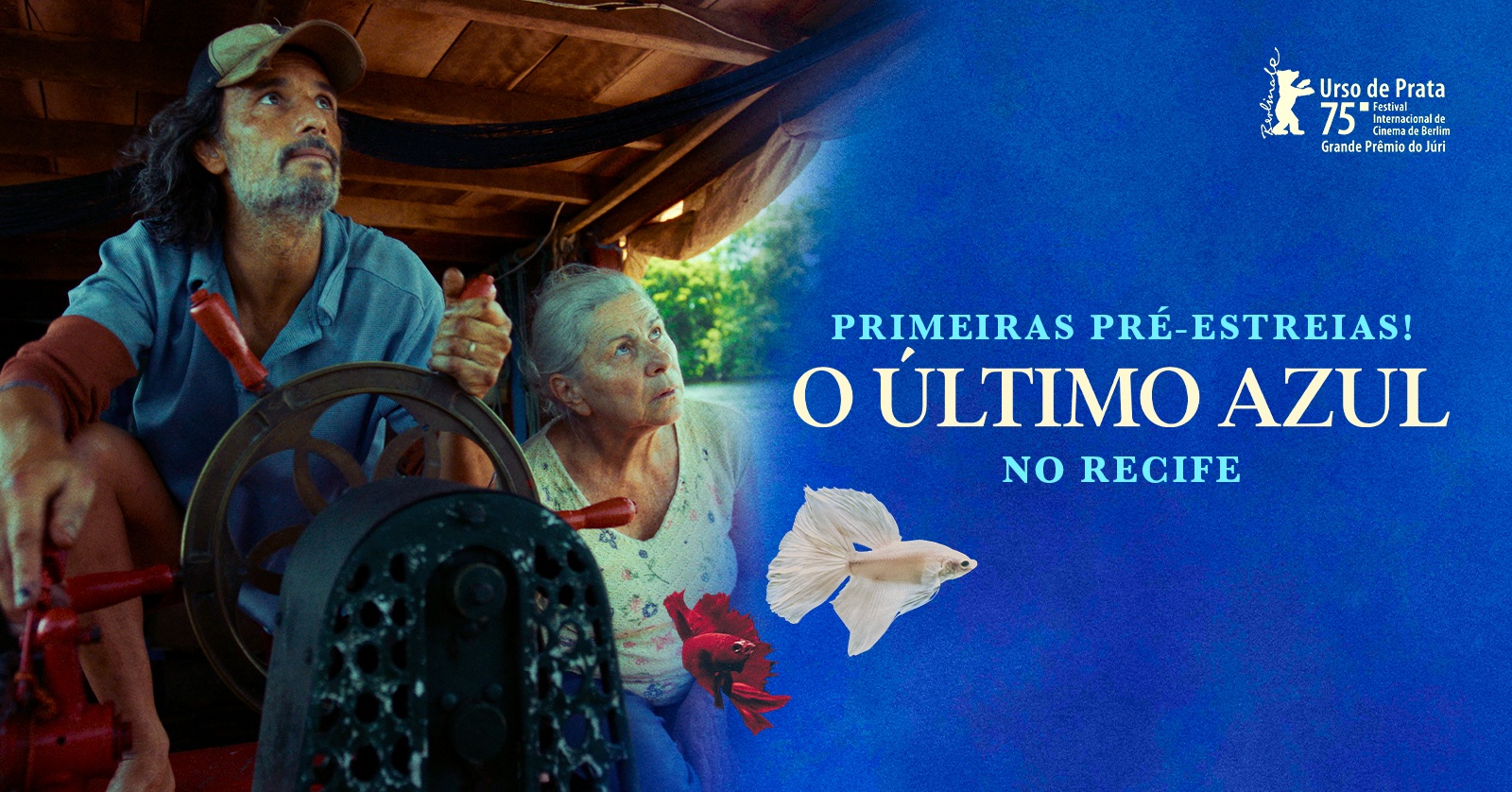 PRÉ-ESTREIA DE "O ÚLTIMO AZUL" NO CINEMA TEATRO DO PARQUE