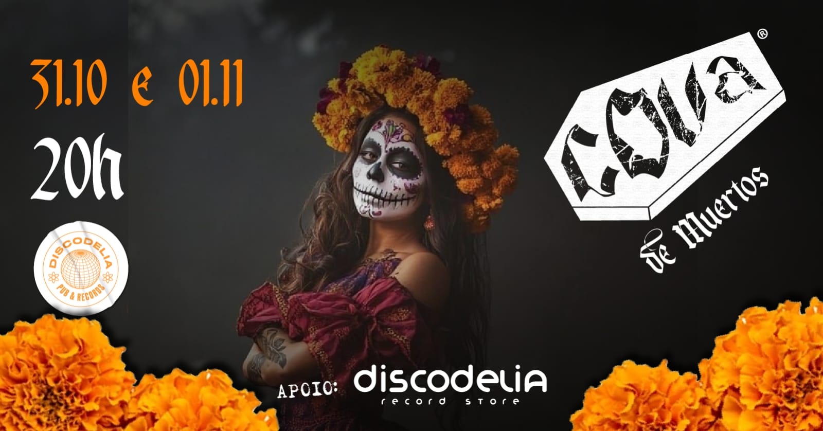 Cova De Muertos - Plastique Noir (CE) - A maior festa gótica de Salvador