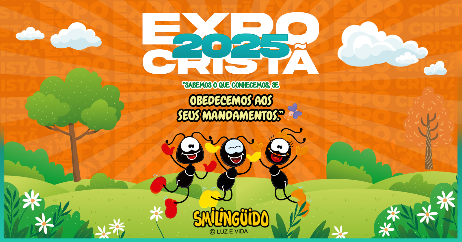 SMILINGUIDO NA EXPO CRISTÃ 2025