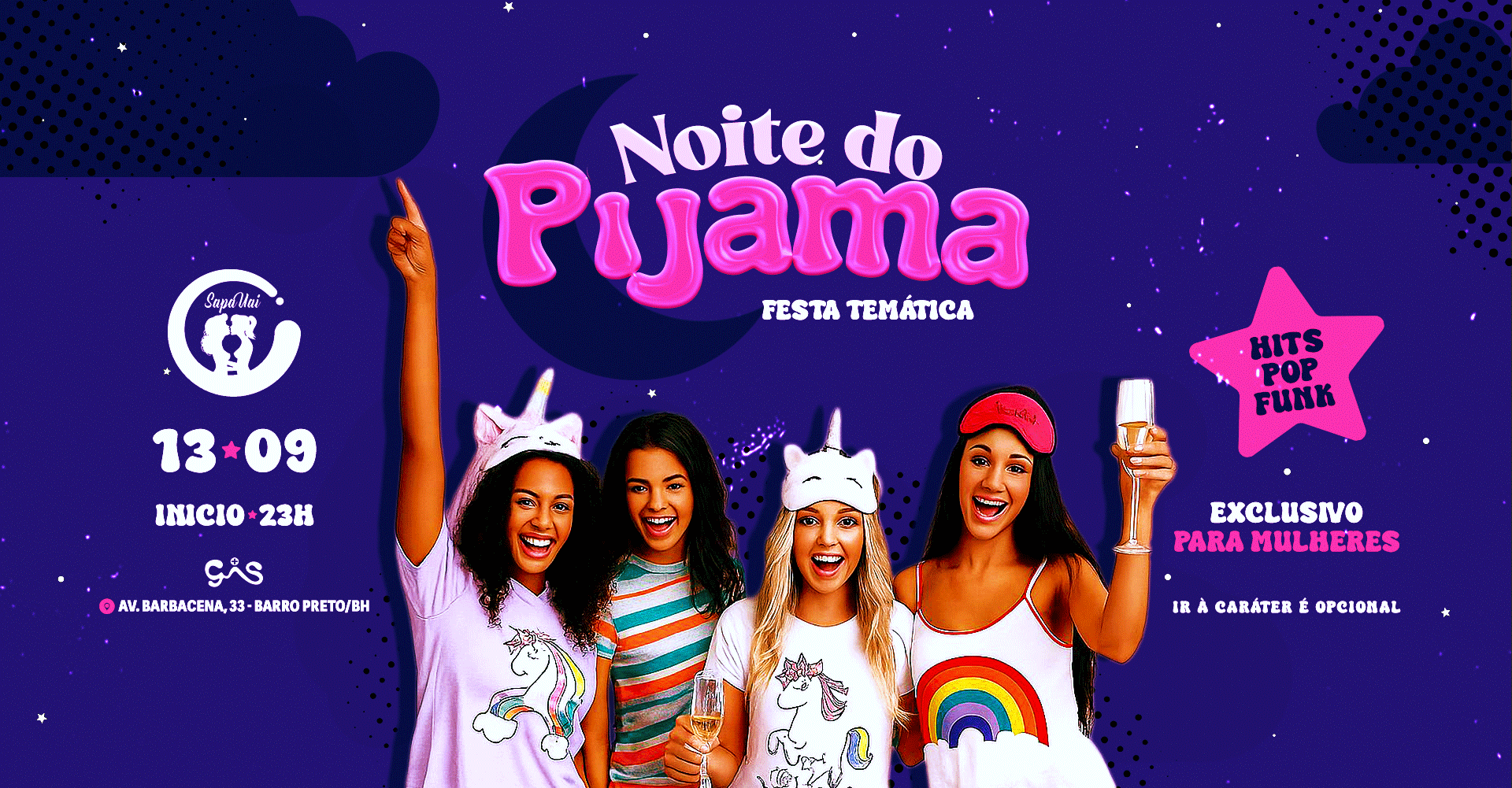 NOITE DO PIJAMA