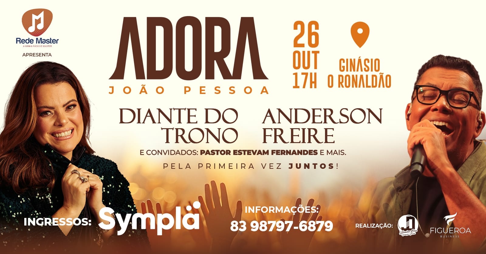 Adora João Pessoa: Anderson Freire e Diante do Trono