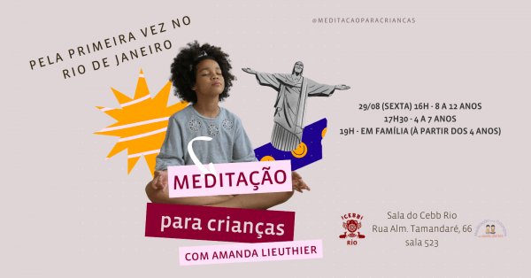 Imagem do evento Meditação para Crianças e Famílias no Rio de Janeiro