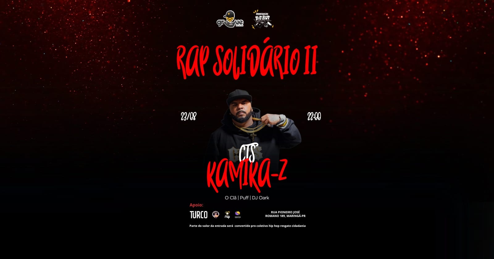 RAP SOLIDÁRIO II em Maringá - Sympla