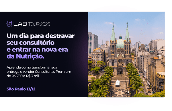 Imagem do evento Laboratório Nutri Sem Fronteiras - São Paulo