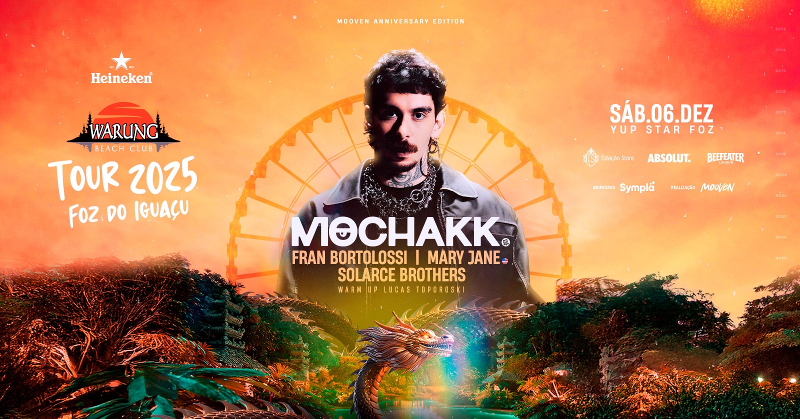 Warung Tour Foz 2025 W/ Mochakk (Mooven Anniversary) em Foz do Iguaçu