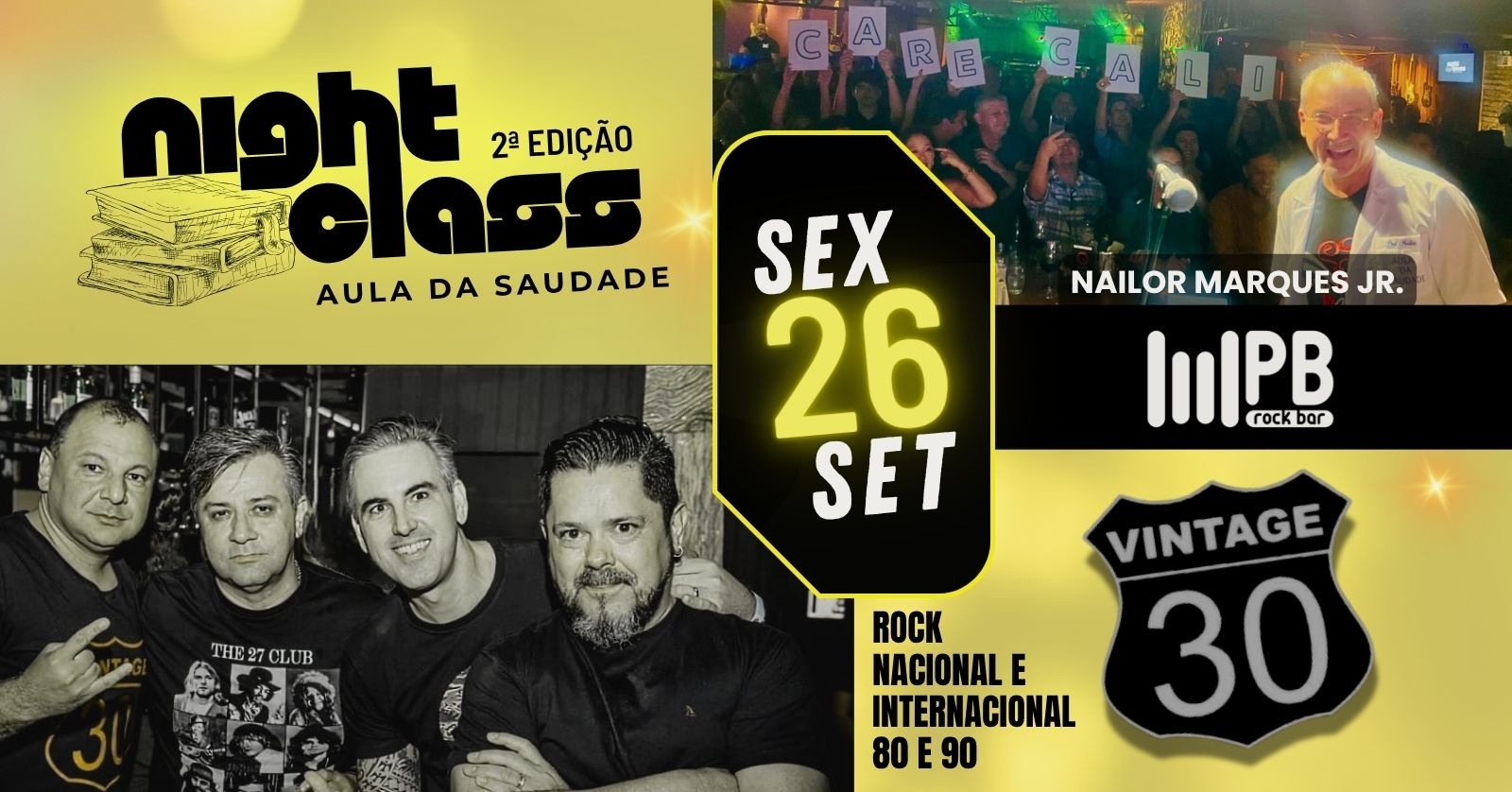 Image for the event: Aula da Saudade com Nailor Marques Jr - 2º Ediçao