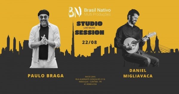Imagem do evento PAULO BRAGA (piano) e DANIEL MIGLIAVACA (bandolim) HOMENAGEM À LAERCIO DE FREITAS