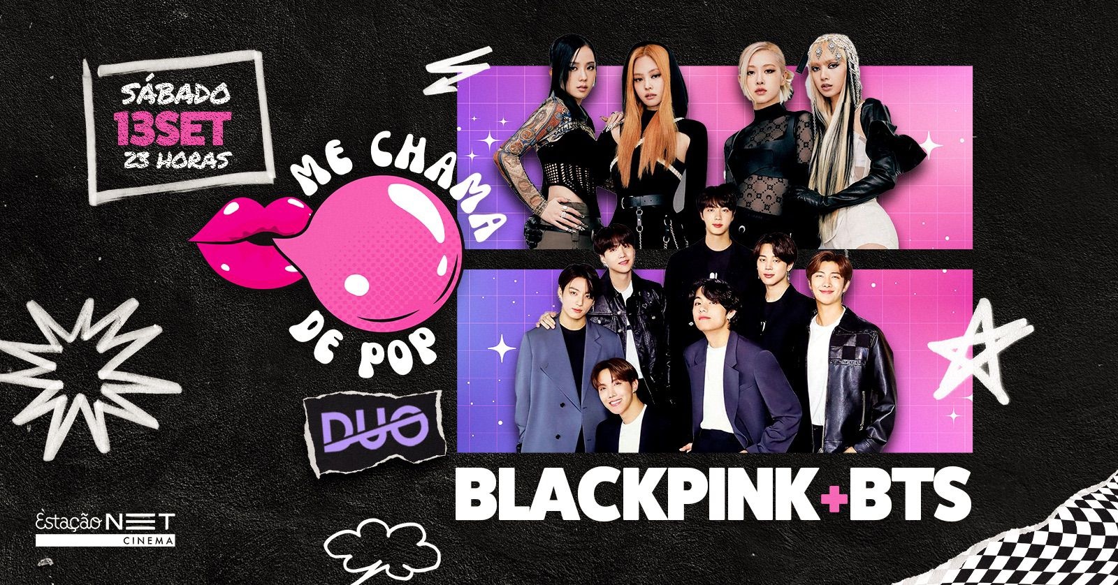 ME CHAMA DE POP - BLACKPINK & BTS