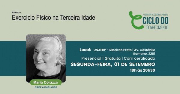 Imagem do evento Exercício Físico na Terceira Idade