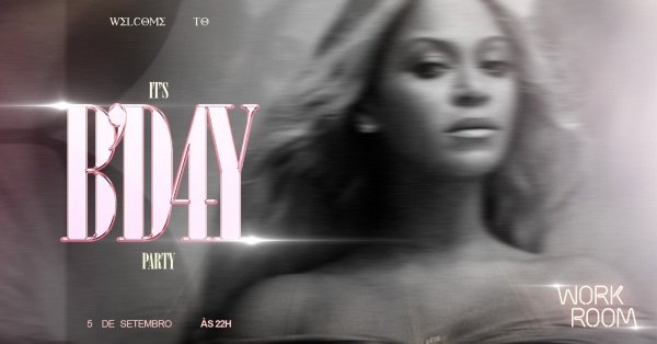 Imagem do evento B'DAY Party