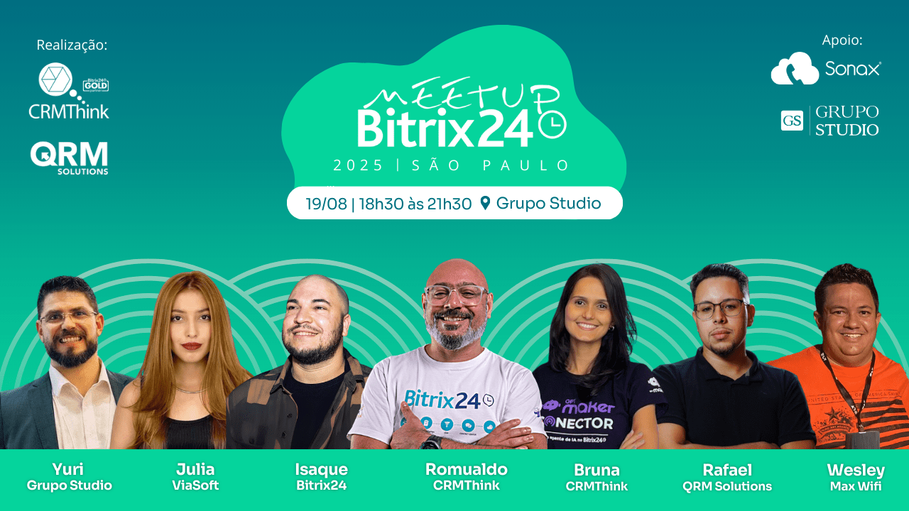 Meetup Bitrix24 2025 - São Paulo/SP em São Paulo - Sympla