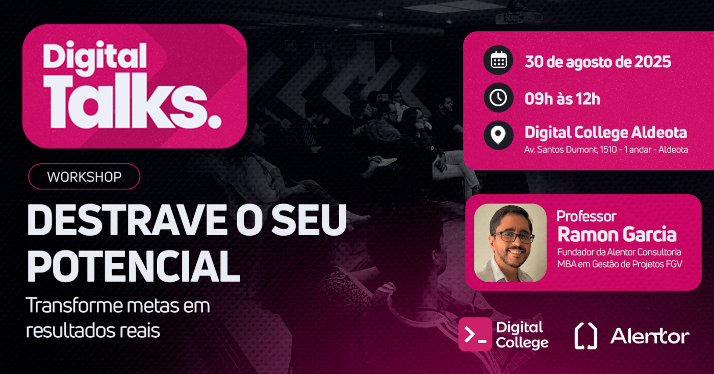 Digital plus + Digital Talks| DESTRAVE O SEU POTENCIAL Transforme metas ...