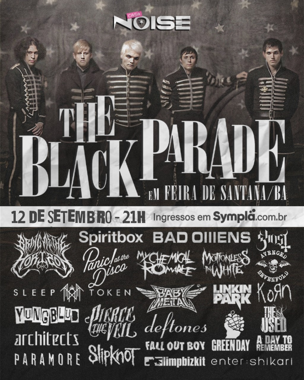 The Black Parade | Feira de Santana/BA em Feira de Santana - Sympla