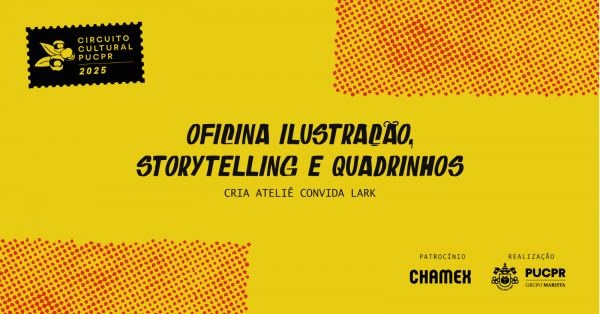 Imagem do evento Oficina: Ilustração, Storytelling e Quadrinhos - com Lark - Cria Ateliê