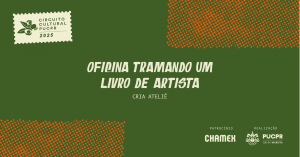 Imagem do evento Oficina: Tramando um Livro de Artista - Cria Ateliê