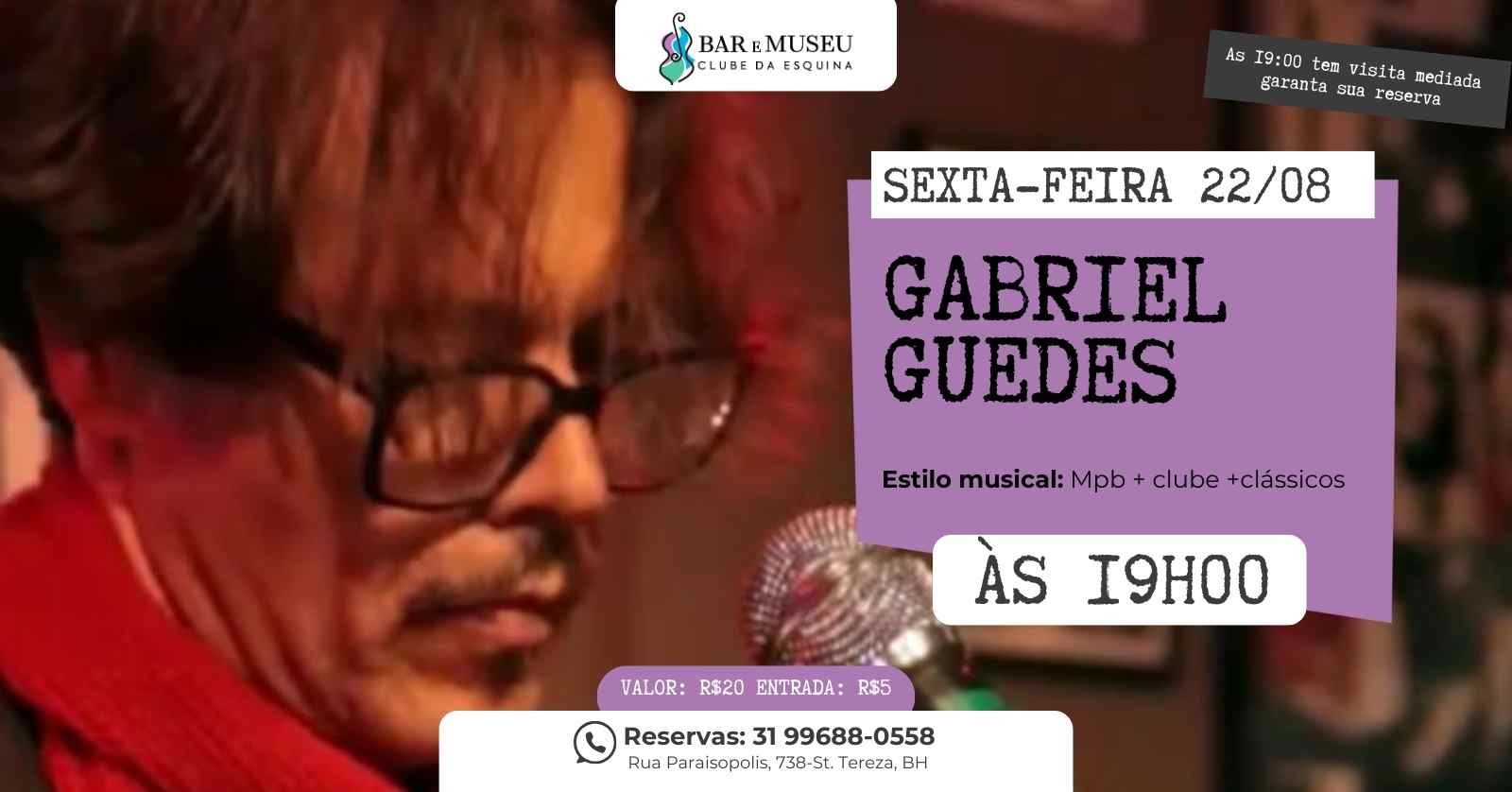 Gabriel Guedes - Os maiores sucessos do Clube da Esquina e da MPB