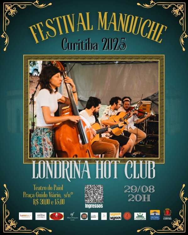 Imagem do evento Festival Manouche Curitiba 2025 - Londrina Hot Club