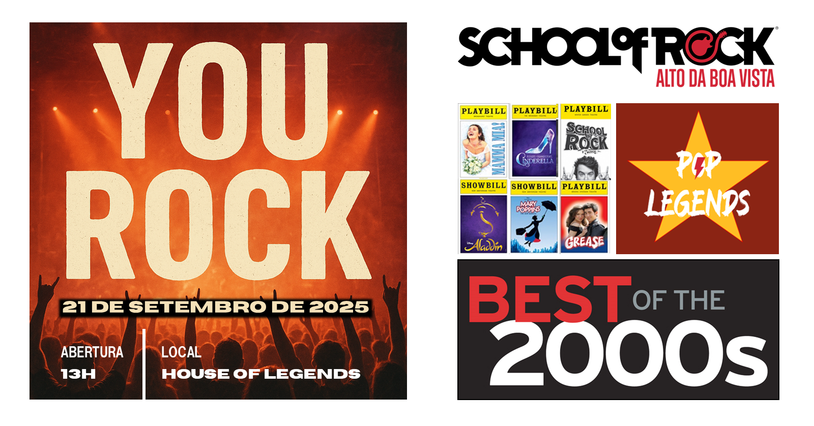 Show de Temporada YOU ROCK