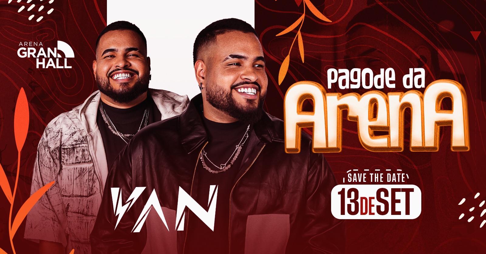 Pagode da Arena - Cantor Yan em Santa Luzia