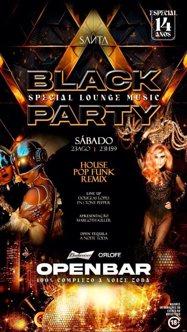 Imagem do evento Black Party Special Lounge Music
