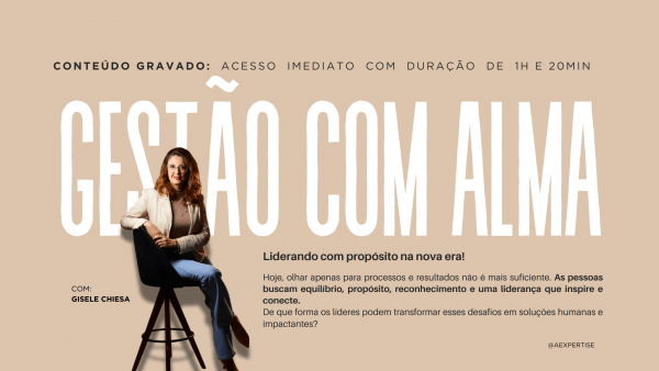 Imagem do evento Gestão com Alma: Espiritualidade e o Futuro da Liderança Empática