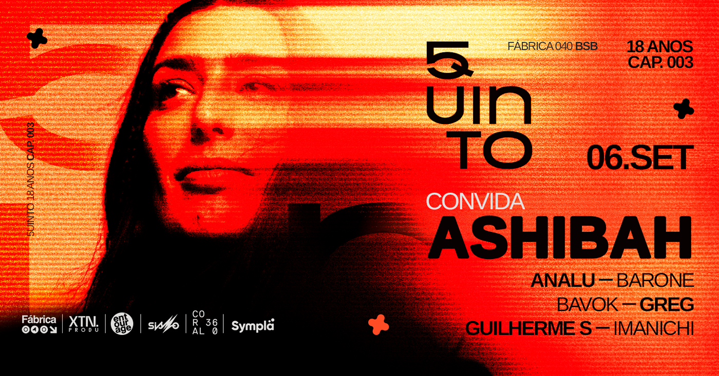 5uinto na Fábrica com Ashibah Analu & Greg em Brasília