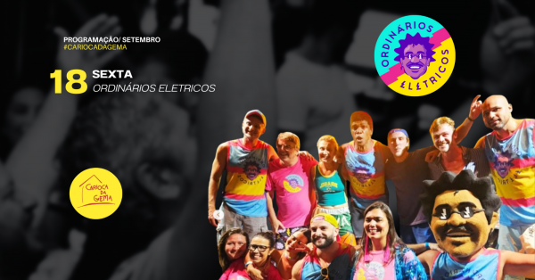 Imagem do evento NOITE AXÉ COM ORDINÁRIOS ELETRICOS