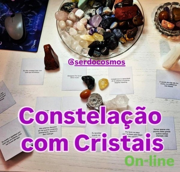 Imagem do evento Constelação com Cristais - Sessão Individual on-line
