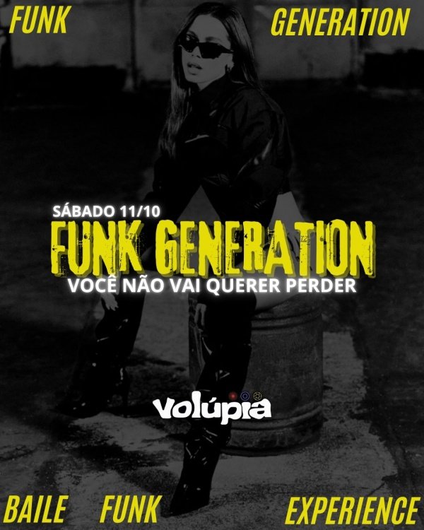 Imagem do evento FUNK GENERATION