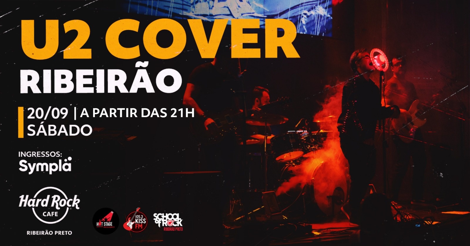 U2 Cover Ribeirão – Uma Noite Épica no Hard Rock Cafe