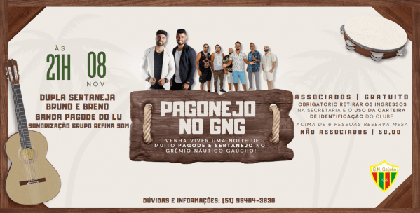 Imagem do evento Pagonejo no GNG