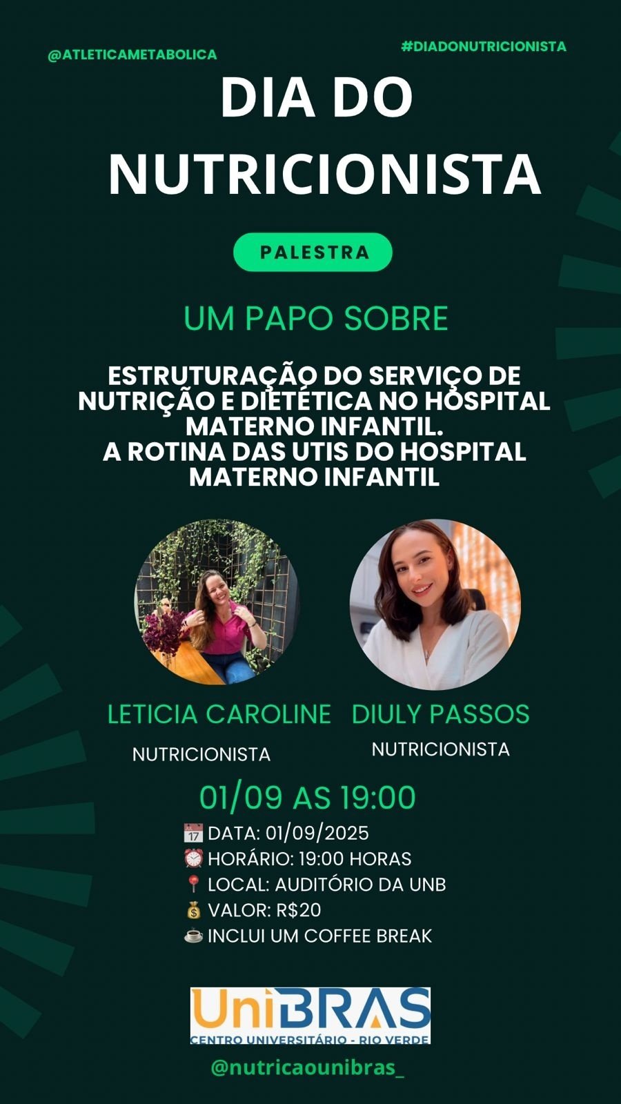 Dia do Nutricionista 2025 em Rio Verde - Sympla