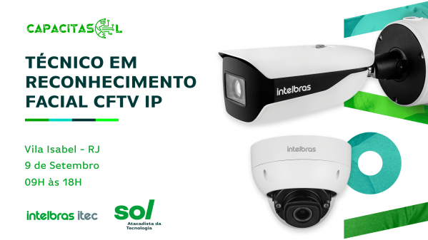 Imagem do evento Técnico em Reconhecimento facial CFTV IP