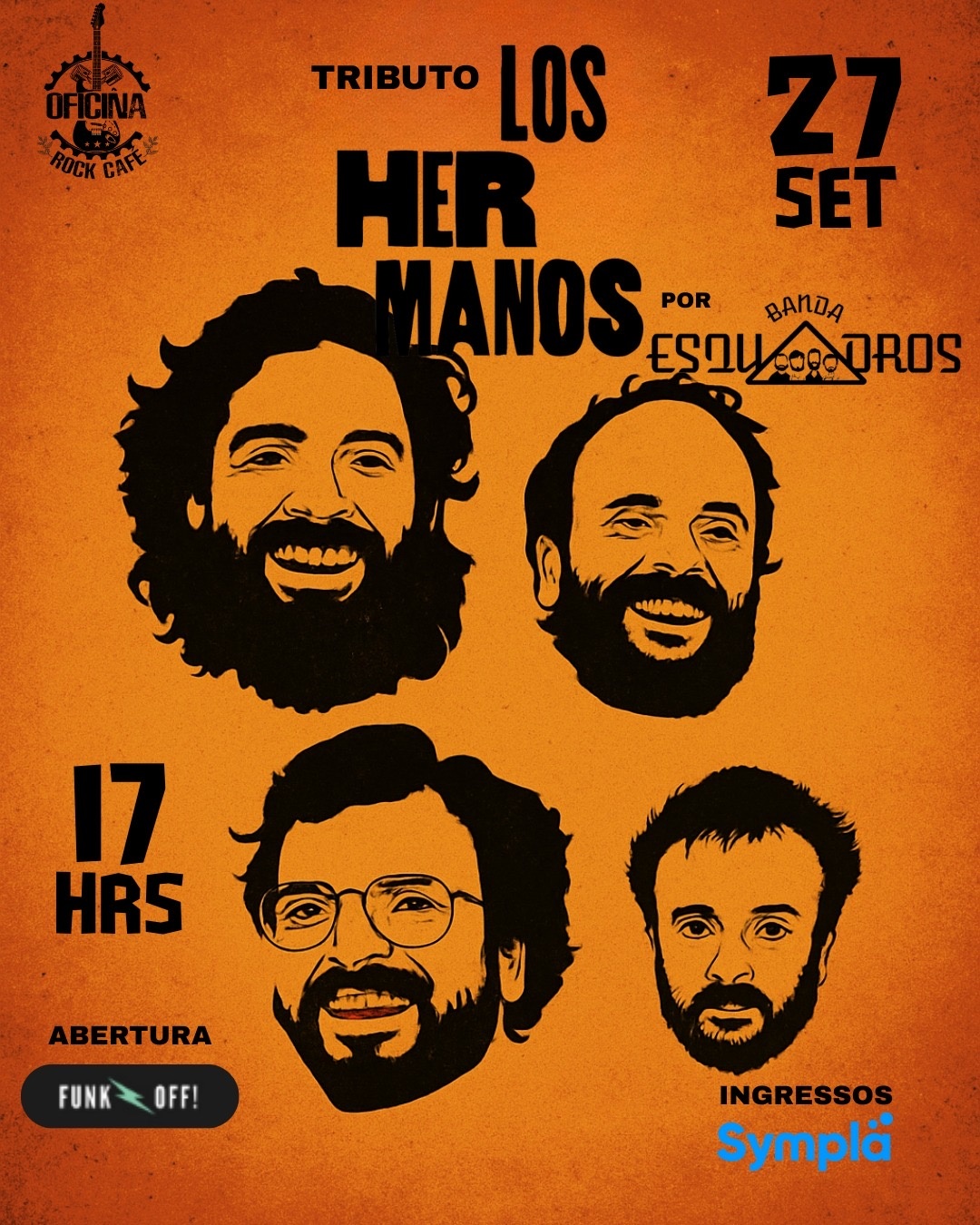 Tributo Los Hermanos - Oficina Rock Café