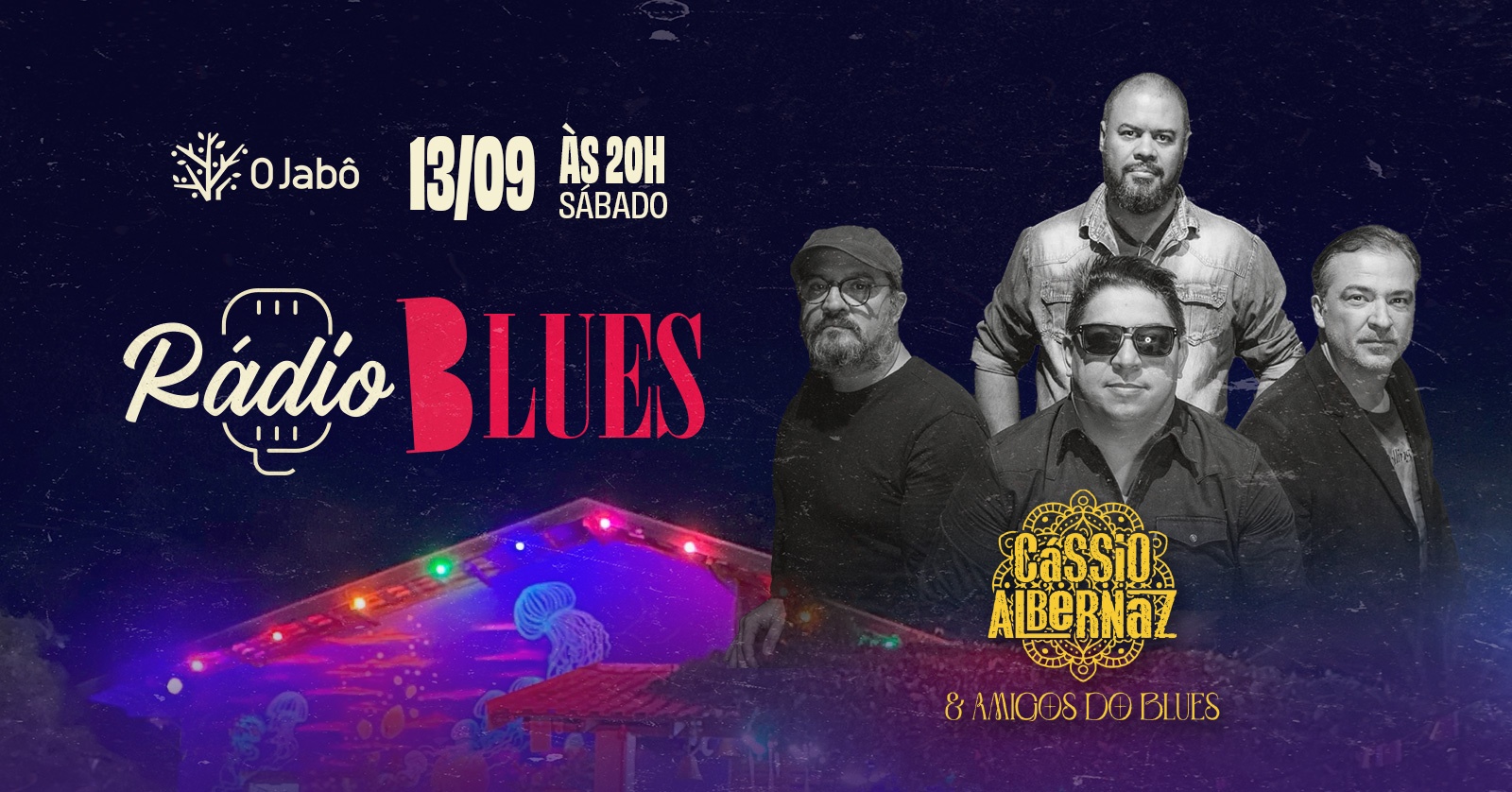 Image for the event: Cassio Albernaz e Amigos do Blues