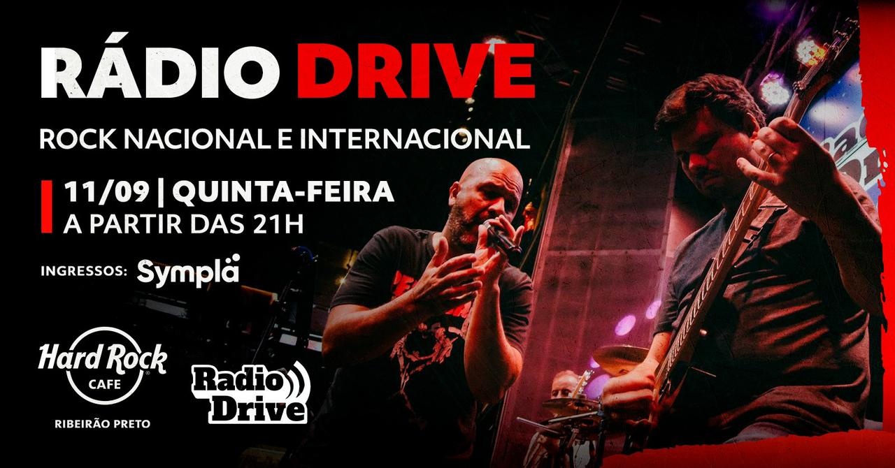 Banda RADIO DRIVE no HARD ROCK RIBEIRÃO PRETO