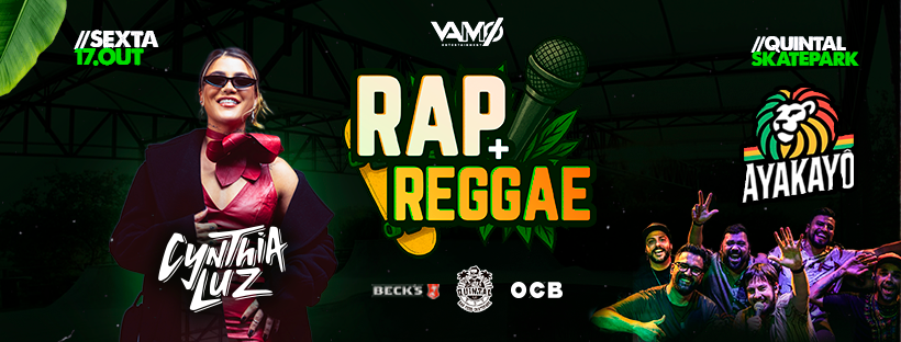 Cynthia Luz + Ayakayô | Rap & Reggae em São José dos Campos