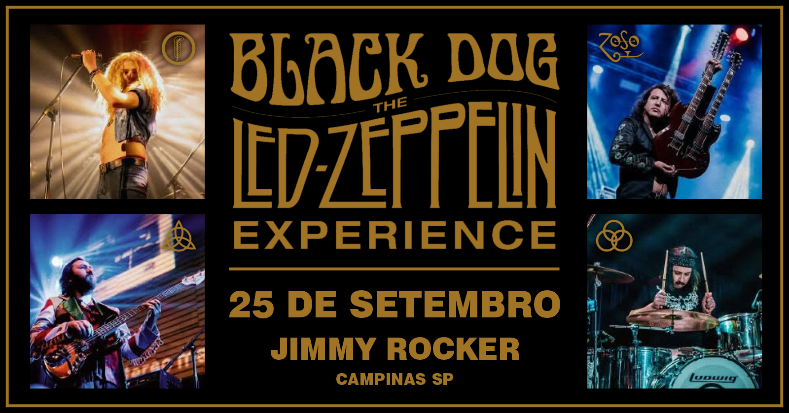 Black Dog Led Zeppelin Experience em Campinas
