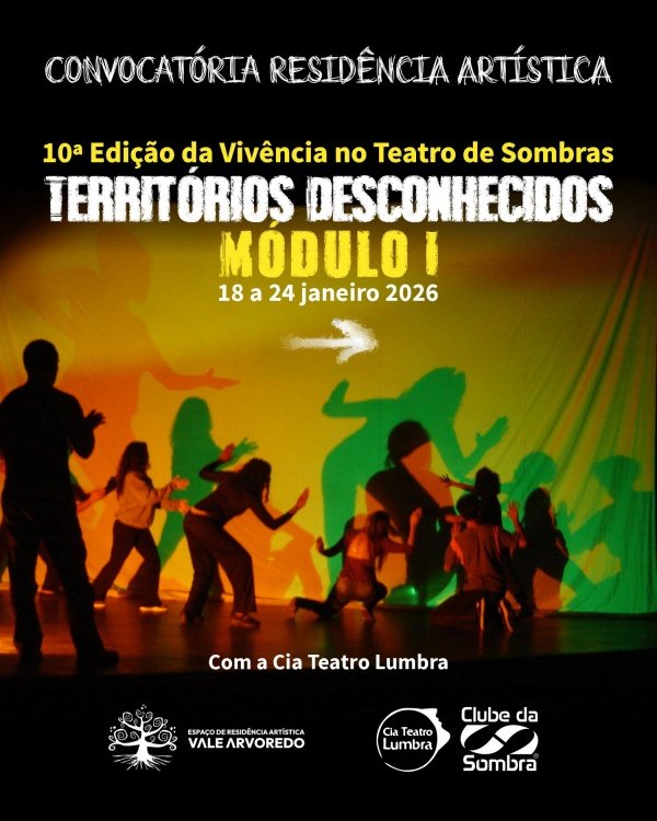 Imagem do evento Residência Artística Territórios Desconhecidos - Módulo I