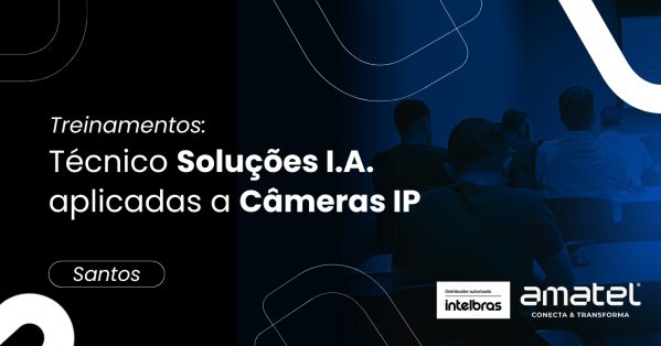 Imagem do evento Treinamento Técnico Soluções I.A. aplicadas a Câmeras IP