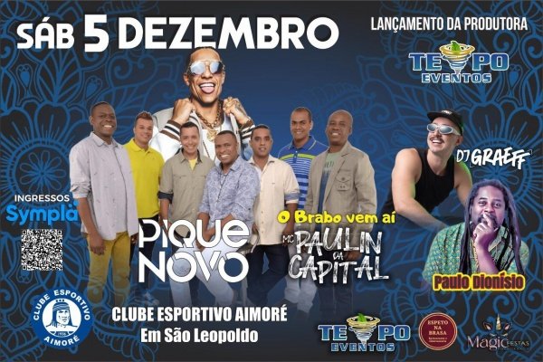 Imagem do evento Pique Novo e MC Paulin da Capital em São Leopoldo/RS