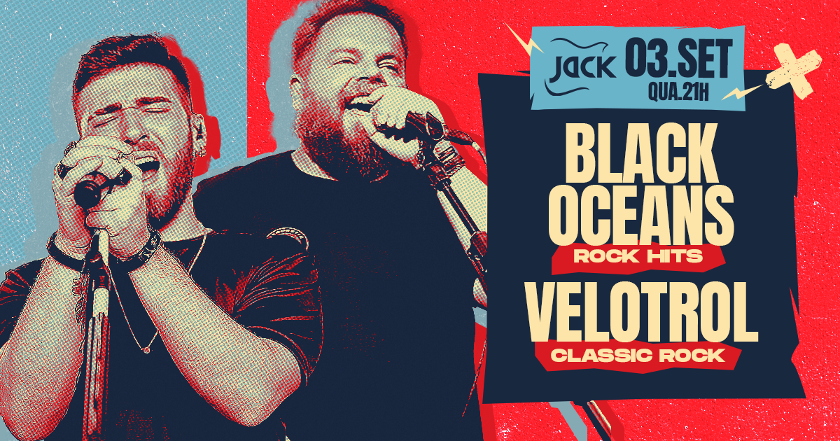 QUARTA JACK! BLACK OCEANS (ROCK HITS) + VELOTROL (CLASSIC ROCK)
