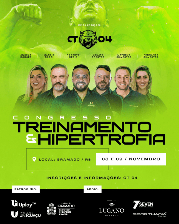 Imagem do evento Congresso Treinamento e Hipertrofia