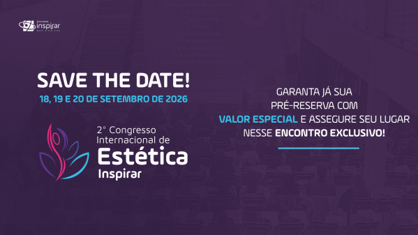 Imagem do evento Pré-Inscrição Congresso Internacional de Estética 2026 -SAVE THE DATE