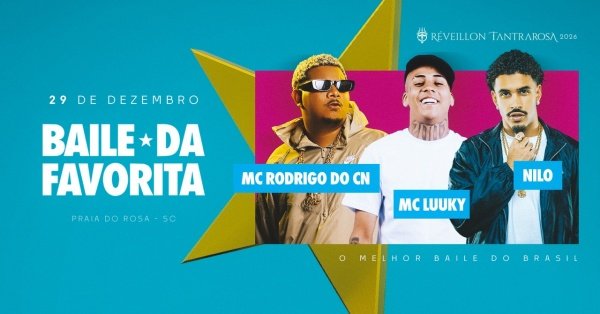 Imagem do evento Tantrarosa :: BAILE DA FAVORITA :: 29.12