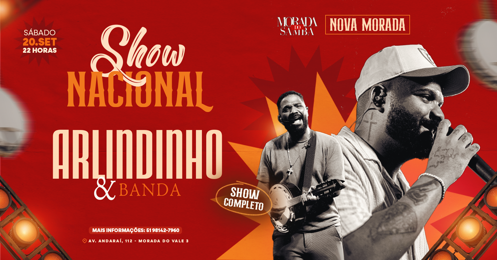 Arlindinho e Banda | Morada do Samba em Gravataí