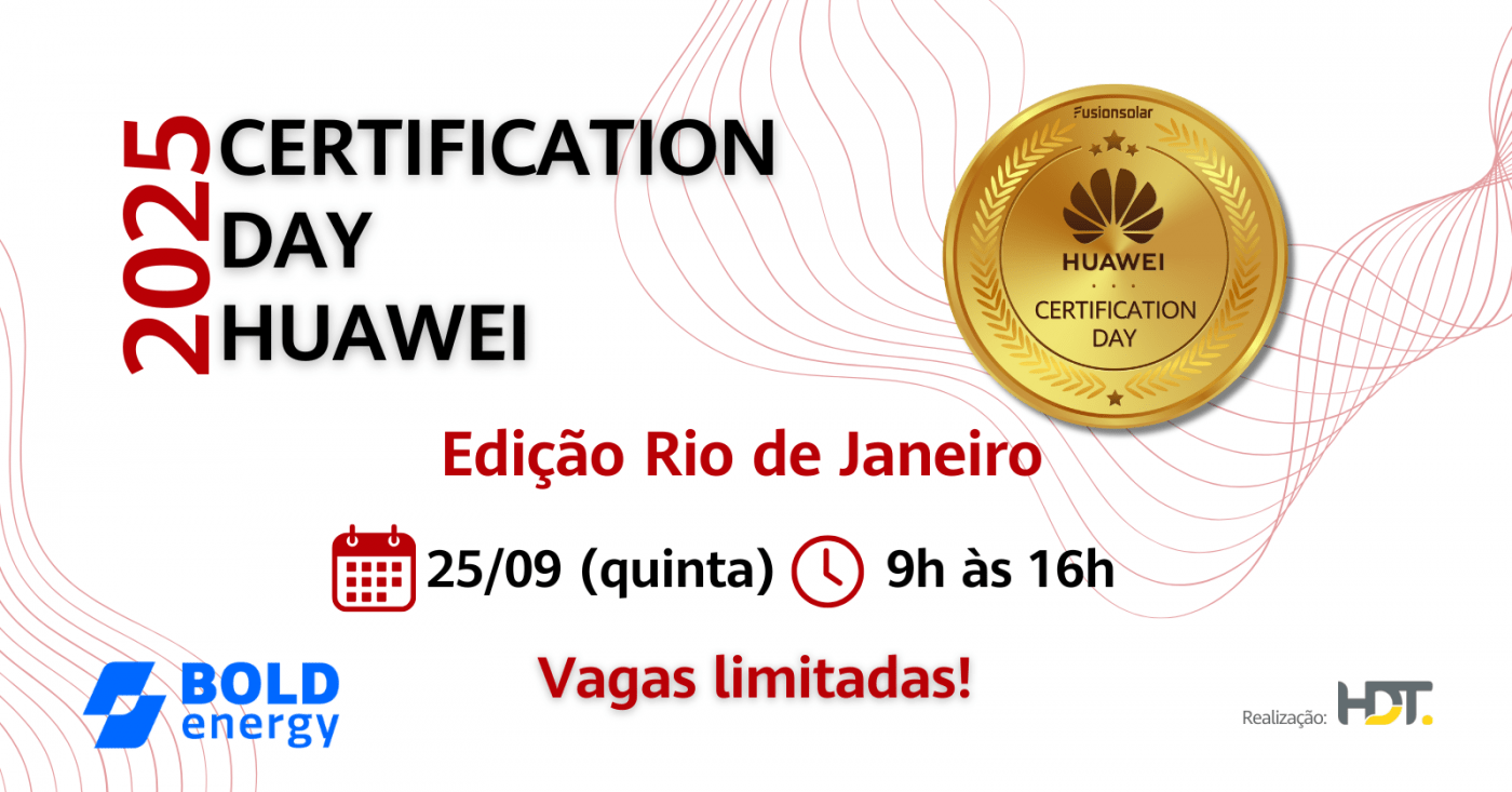 Certification Day Huawei - Edição Rio de Janeiro - BOLD em Rio de ...