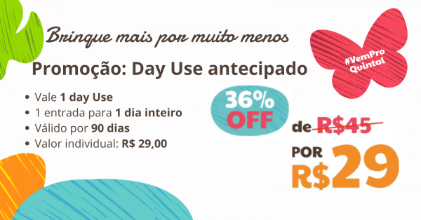 Imagem do evento Day Use - 1 Acesso