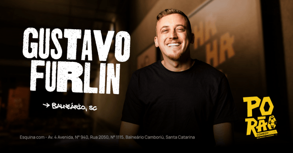 Imagem do evento Gustavo Furlin no Porão Comey Club BC